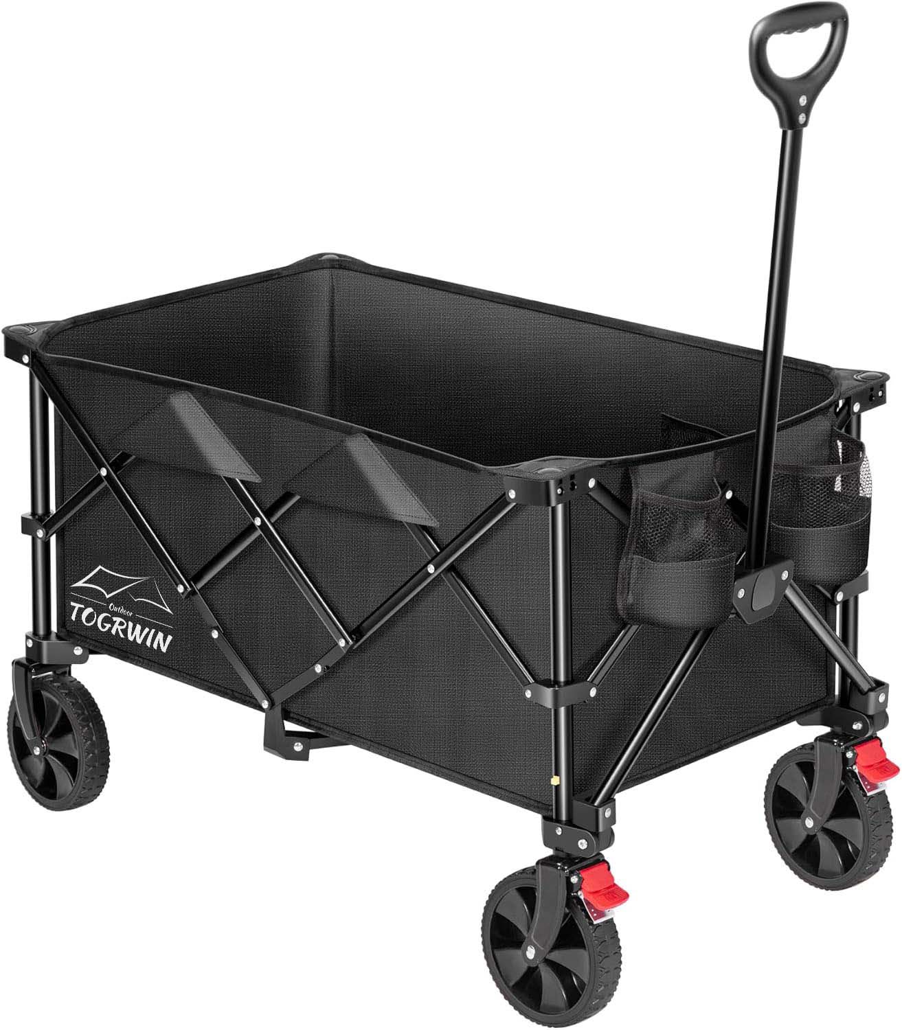 Torgwin 200L склопувачки вагон 300 bs тешки преклопни алатка за градинарски колички